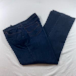 Faded Glory Flare jeans Woman’s Dark blue Jeans Mid Rise size 34” waist Jeans